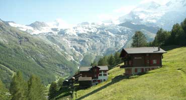 Aussicht vom Balkon Anapurna