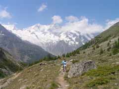 Auf dem Weg zum Kreuzboden