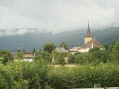 Wolken über Le Landeron