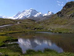 Blick auf das Breithorn